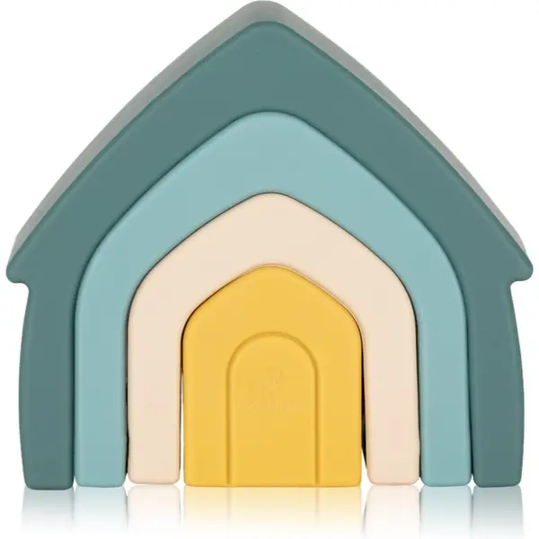 Petite&Mars Petite&Mars House 12m+ играчка за подреждане Misty Green 1 бр.