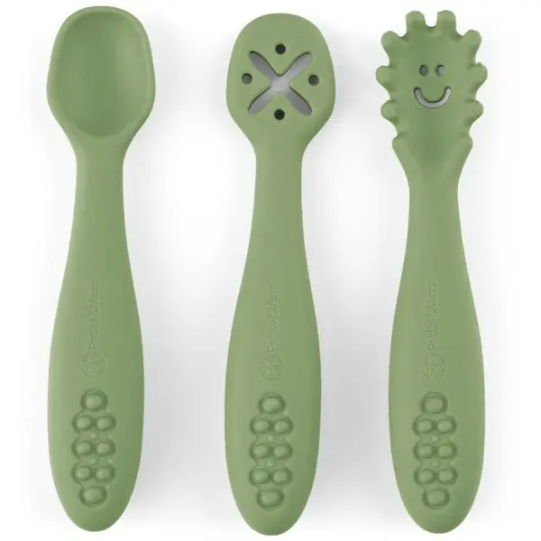 Petite&Mars Petite&Mars Take&Match 6m+ лъжичка за деца Sweet Pea 3 бр.