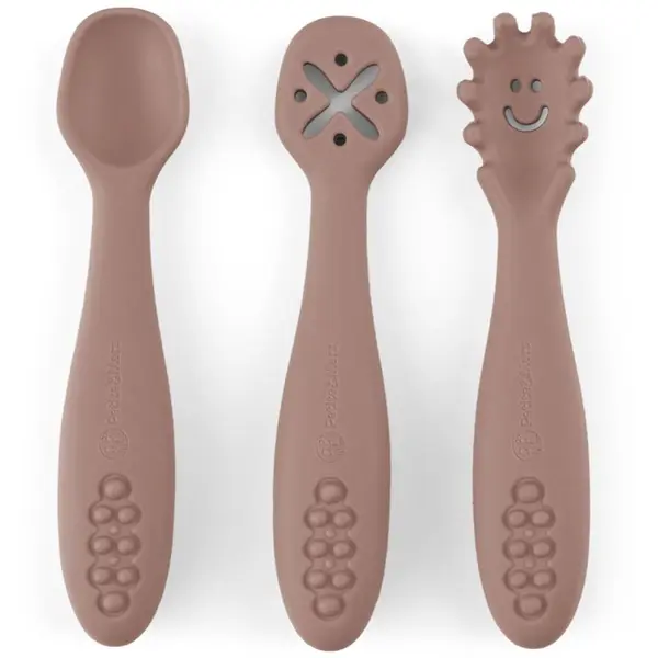 Petite&Mars Petite&Mars Take&Match 6m+ лъжичка за деца Velvet Latte 3 бр.