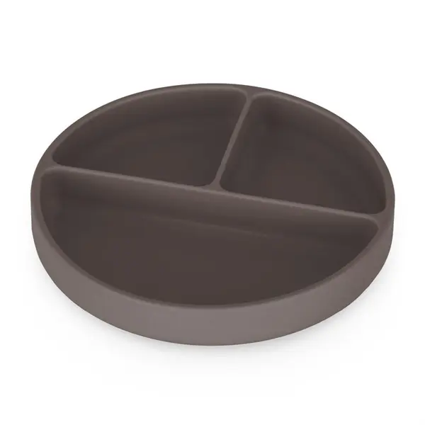 Petite&Mars Petite&Mars Take&Match 6m+ разделена чиния кръгъл Bitter Cocoa 1 бр.