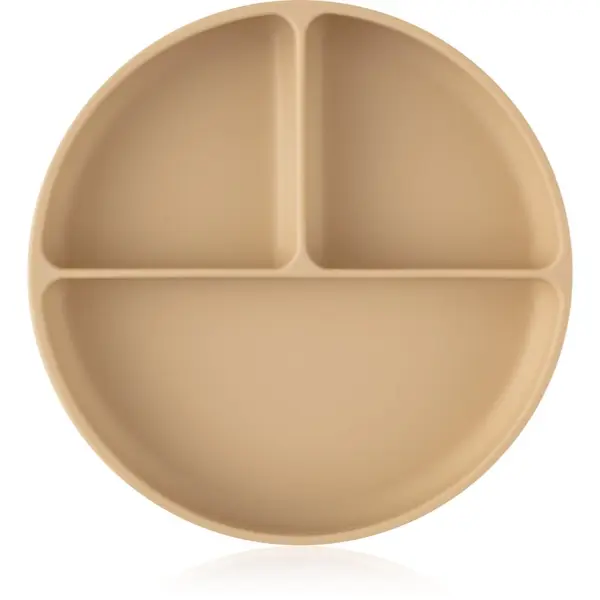 Petite&Mars Petite&Mars Take&Match 6m+ разделена чиния кръгъл Desert Sand 1 бр.