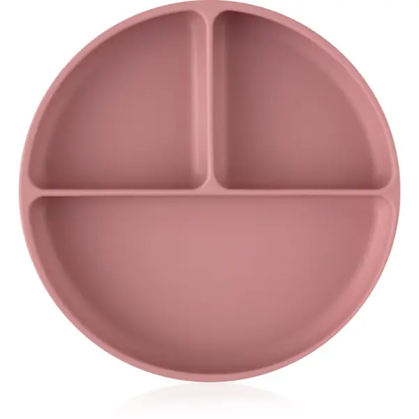 Petite&Mars Petite&Mars Take&Match 6m+ разделена чиния кръгъл Dusty Rose 1 бр.