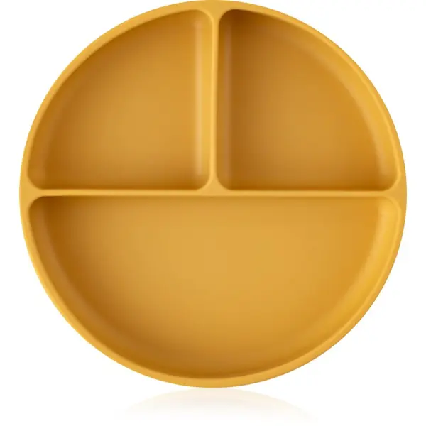 Petite&Mars Petite&Mars Take&Match 6m+ разделена чиния кръгъл Intense Ochre 1 бр.