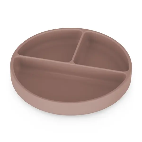 Petite&Mars Petite&Mars Take&Match 6m+ разделена чиния кръгъл Velvet Latte 1 бр.