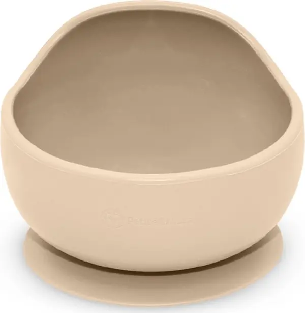 Petite&Mars Petite&Mars Take&Match Silicone Bowl купичка с вендуза Desert Sand 6 m+ 360 мл.