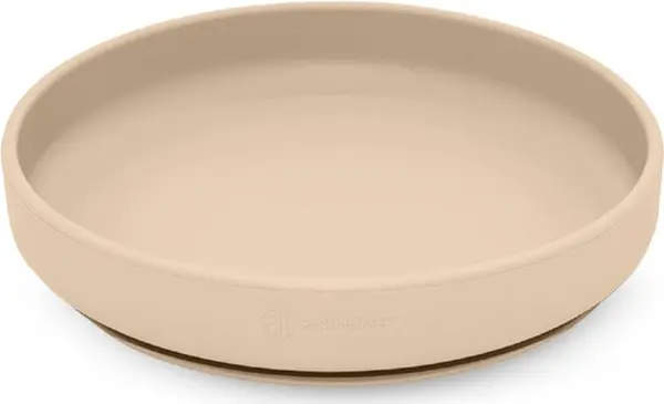 Petite&Mars Petite&Mars Take&Match Silicone Plate чиния с вендуза Desert Sand 6 m+ 1 бр.