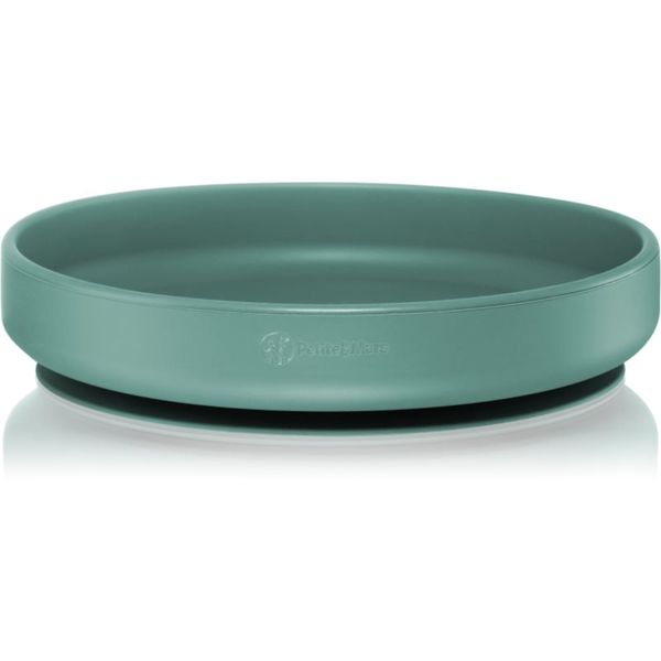 Petite&Mars Petite&Mars Take&Match Silicone Plate чиния с вендуза Misty Green 6 m+ 1 бр.