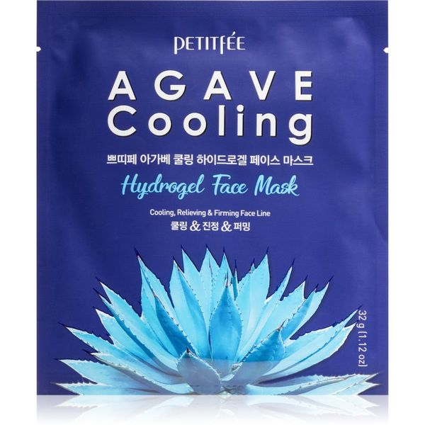 Petitfée Petitfée Agave Cooling интензивна хидрогелна маска за успокояване на кожата 32 гр.