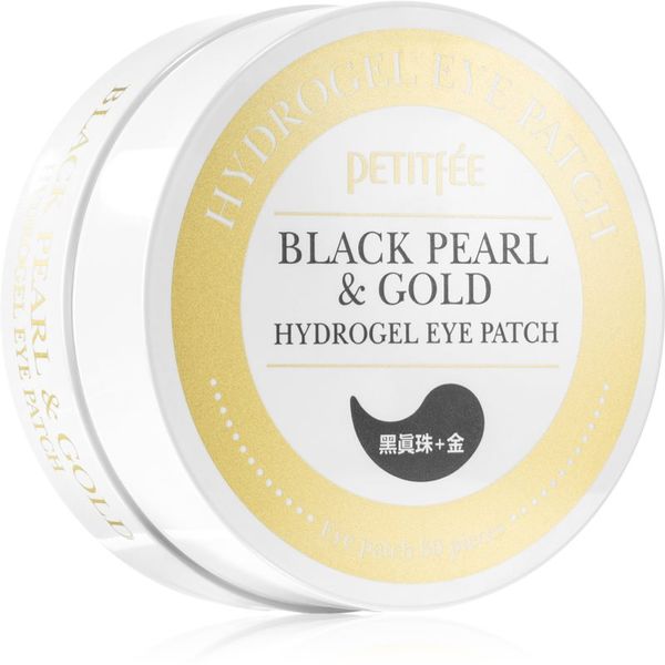 Petitfée Petitfée Black Pearl & Gold хидрогелова маска за зоната около очите 60 бр.