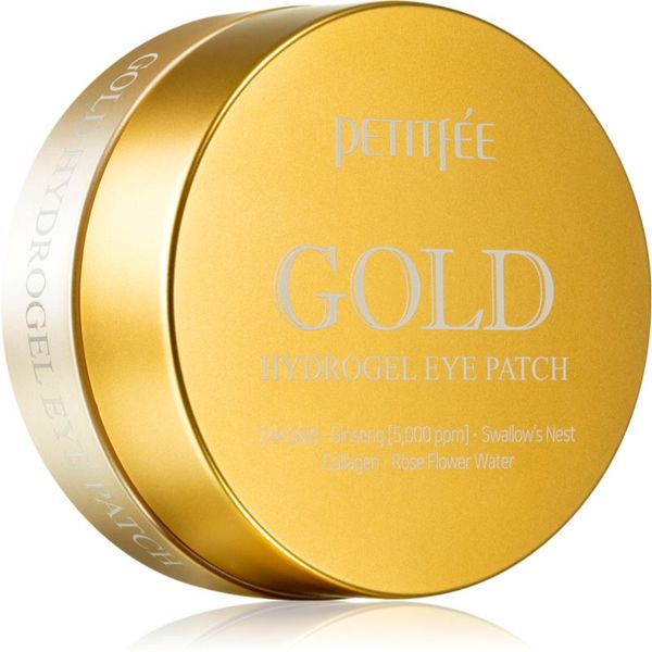 Petitfée Petitfée Gold хидрогелова маска за зоната около очите с 24 каратово злато 60 бр.