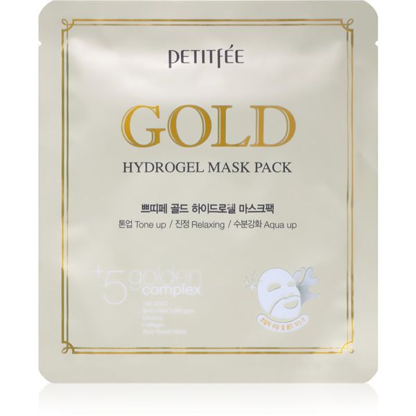 Petitfée Petitfée Gold интензивна хидрогелна маска с 24 каратово злато 32 гр.