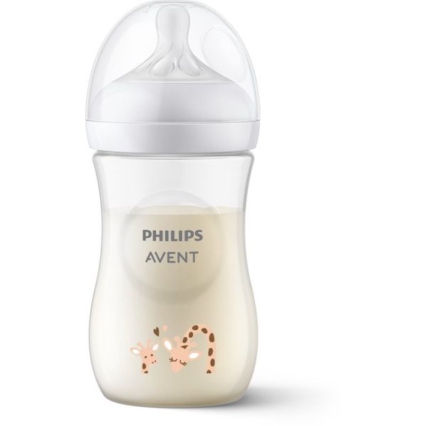 Philips Avent Philips Avent Natural Response 1 m+ бебешко шише Giraffe 260 мл.