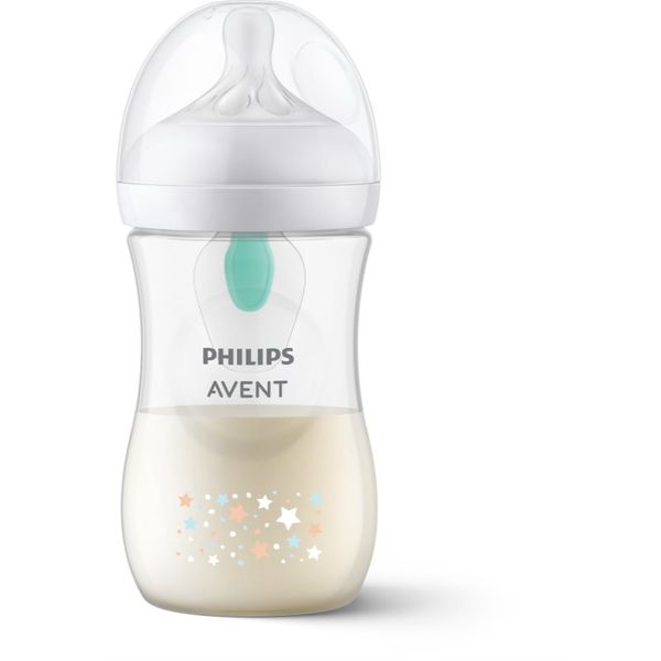 Philips Avent Philips Avent Natural Response AirFree vent бебешко шише 1 m+ Bear 260 мл.