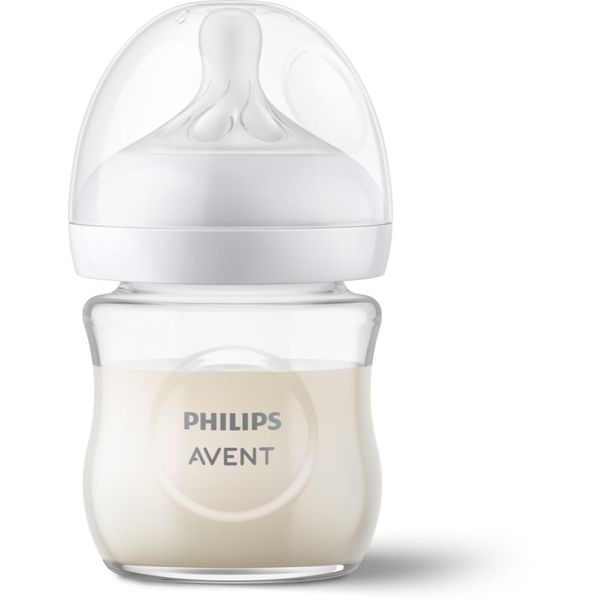 Philips Avent Philips Avent Natural Response Glass бебешко шише 0 m+ 120 мл.
