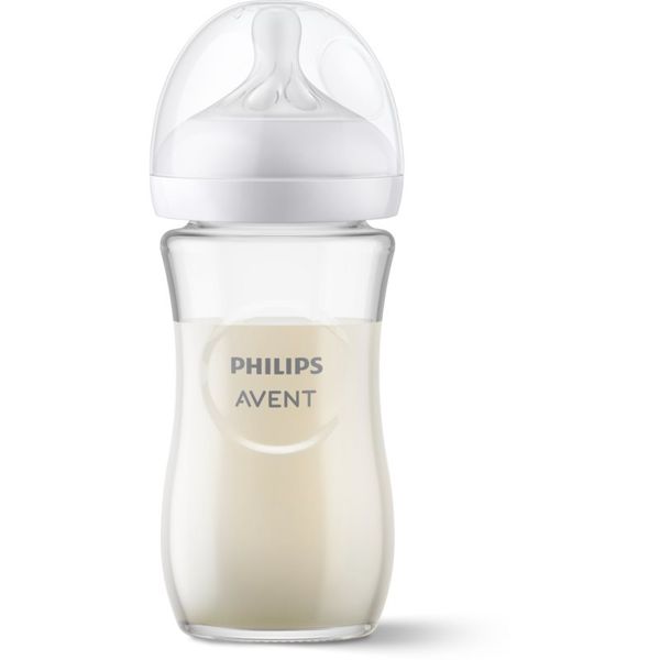 Philips Avent Philips Avent Natural Response Glass бебешко шише 1 m+ 240 мл.