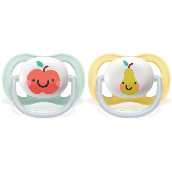 Philips Avent Philips Avent Ultra Air 0-6 m биберон Neutral Apple 2 бр.