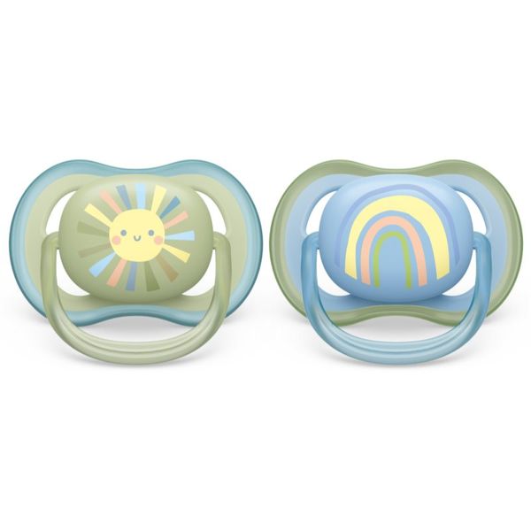 Philips Avent Philips Avent Ultra Air 0-6 m биберон Rainbow Boy 2 бр.