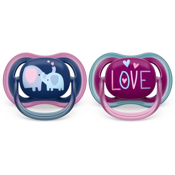 Philips Avent Philips Avent Ultra Air 18m+ биберон Elephant 2 бр.