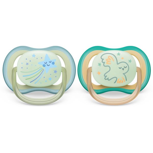 Philips Avent Philips Avent Ultra Air Night 0-6 m биберон 2 бр.
