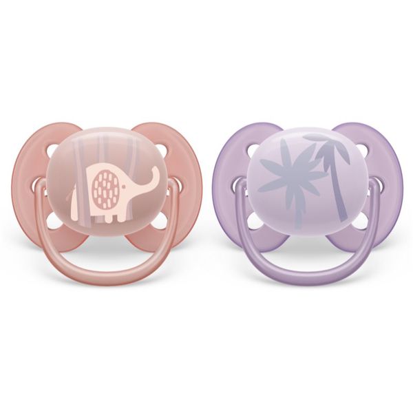 Philips Avent Philips Avent Ultrasoft Premium 0-6m биберон Animal Girl 2 бр.