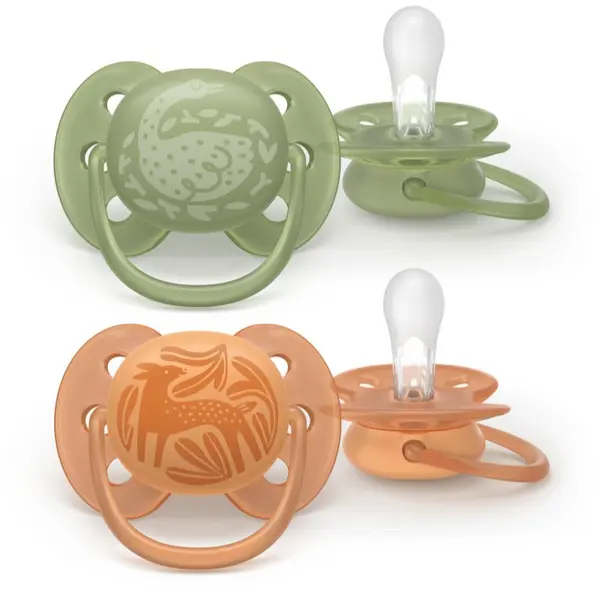 Philips Avent Philips Avent Ultrasoft SCF093/06 18+m биберон Neutral 2 бр.