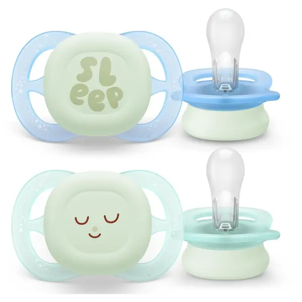 Philips Avent Philips Avent Ultrastart Day&Night SCF075/18 0-2 m биберон Boy 2 бр.