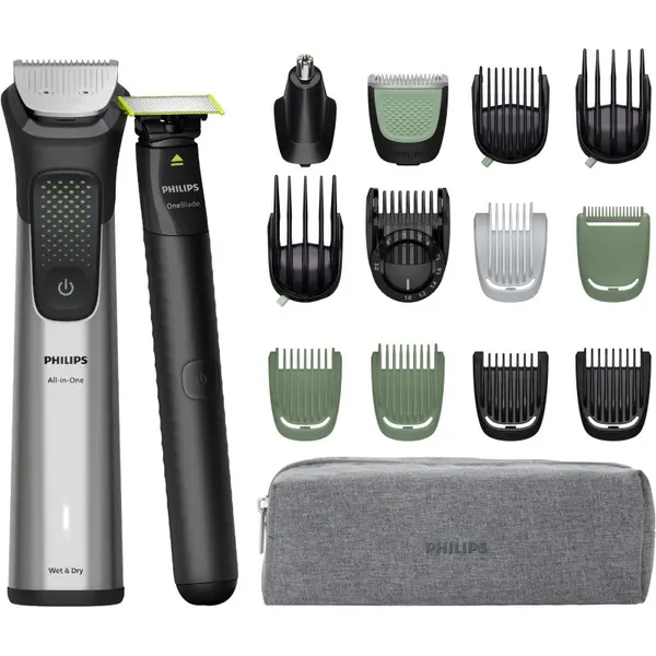 Philips Philips Series 9000 MG9535/15 мултифункционален тример + Philips One Blade Face 1 бр.