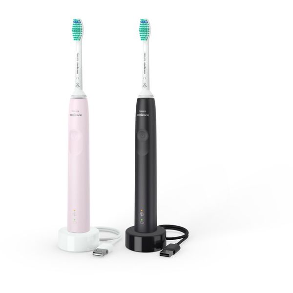Philips Philips Sonicare 3100 HX3675/15 електрическа четка за зъби 2 бр.