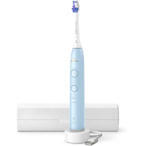 Philips Philips Sonicare 6100 HX7406/02 звукова електрическа четка за зъби Light Blue 1 бр.