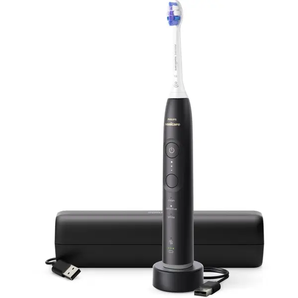 Philips Philips Sonicare 6500 HX7411/02 звукова електрическа четка за зъби Black 1 бр.
