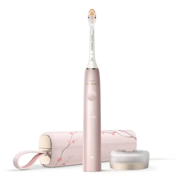 Philips Philips Sonicare 9900 DiamondClean Prestige Limited Edition HX9992/31 звукова електрическа четка за зъби с приложение Pink 1 бр.