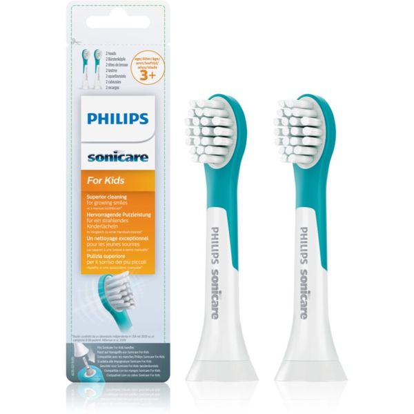 Philips Philips Sonicare For Kids 3+ Compact HX6032/33 резервни глави за четка за зъби за деца 2 бр.