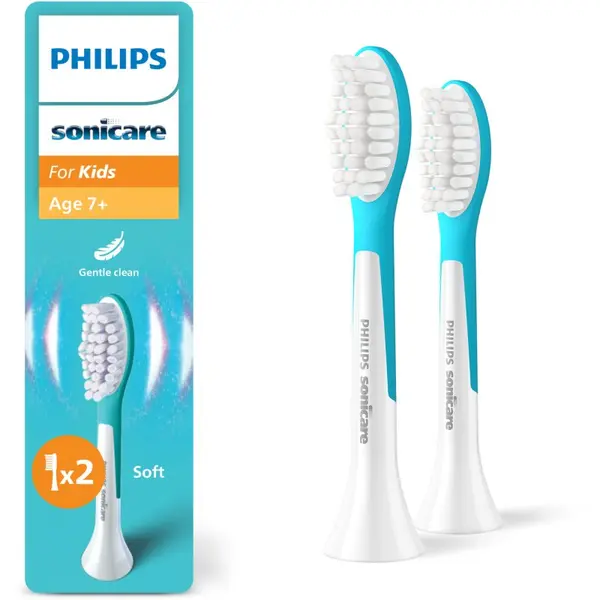 Philips Philips Sonicare For Kids 7+ Standard HX6042/90 резервни глави за четка за зъби за деца 2 бр.