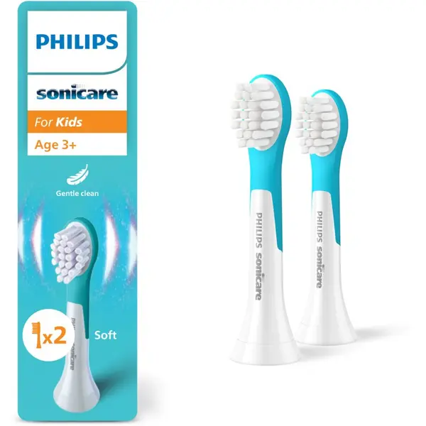 Philips Philips Sonicare For Kids Mini 3+ HX6032/90 резервни глави за четка за зъби за деца 2 бр.