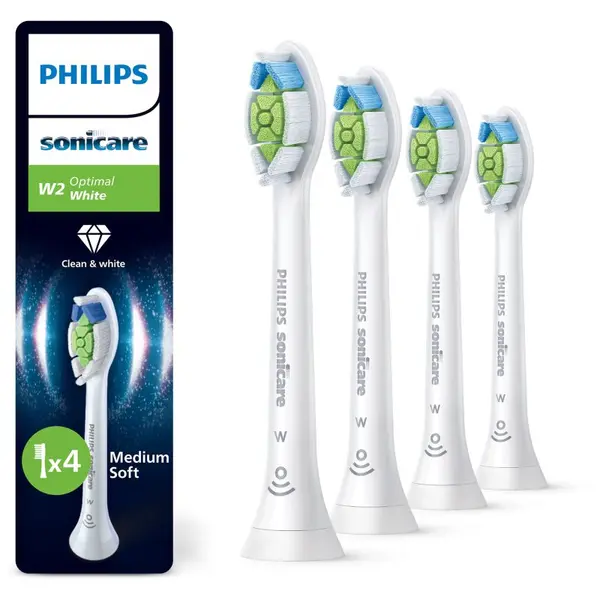 Philips Philips Sonicare Optimal White HX6064/87 резервни глави за четка за зъби 4 бр.