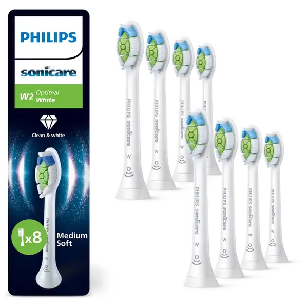 Philips Philips Sonicare Optimal White HX6068/87 резервни глави за четка за зъби 8 бр.