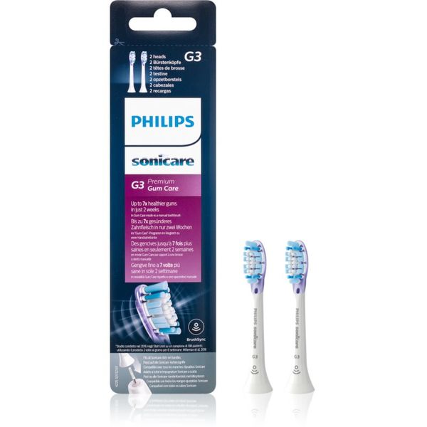 Philips Philips Sonicare Premium Gum Care Standard HX9052/17 резервни глави за четка за зъби White 2 бр.
