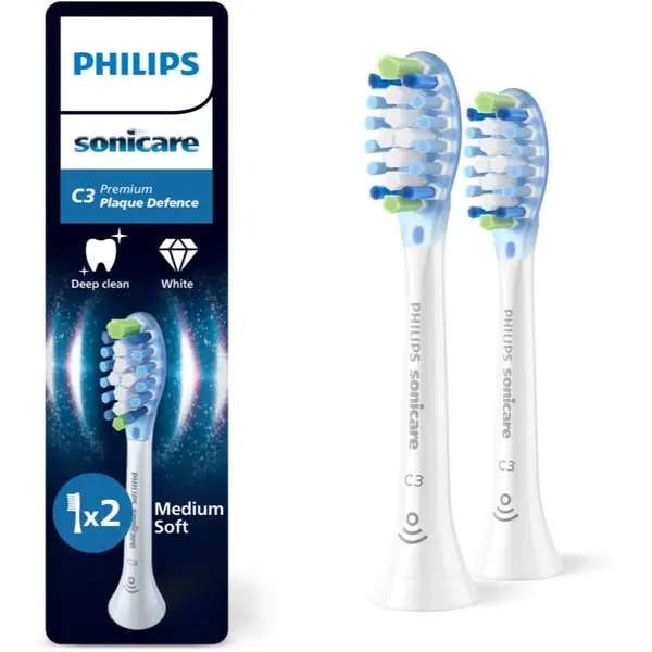 Philips Philips Sonicare Premium Plaque Defense HX9042/87 резервни глави за четка за зъби 2 бр.