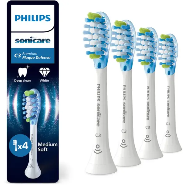 Philips Philips Sonicare Premium Plaque Defense HX9044/87 резервни глави за четка за зъби 4 бр.