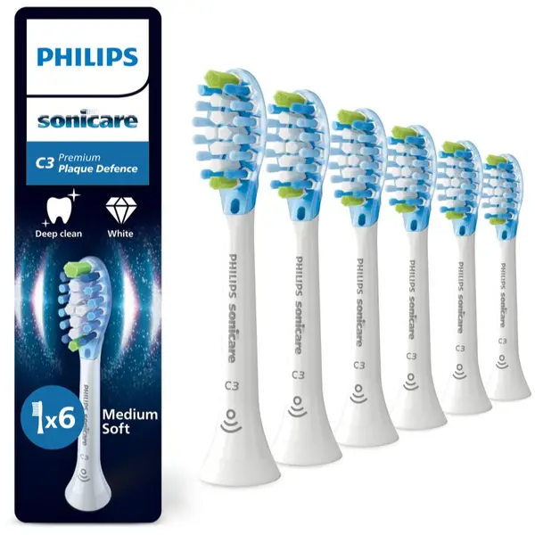Philips Philips Sonicare Premium Plaque Defense HX9046/87 резервни глави за четка за зъби 6 бр.