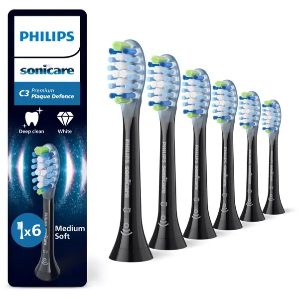 Philips Philips Sonicare Premium Plaque Defense HX9046/88 резервни глави за четка за зъби 6 бр.