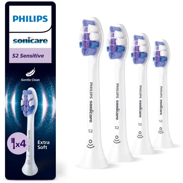 Philips Philips Sonicare Sensitive HX6054/87 резервни глави за четка за зъби 4 бр.