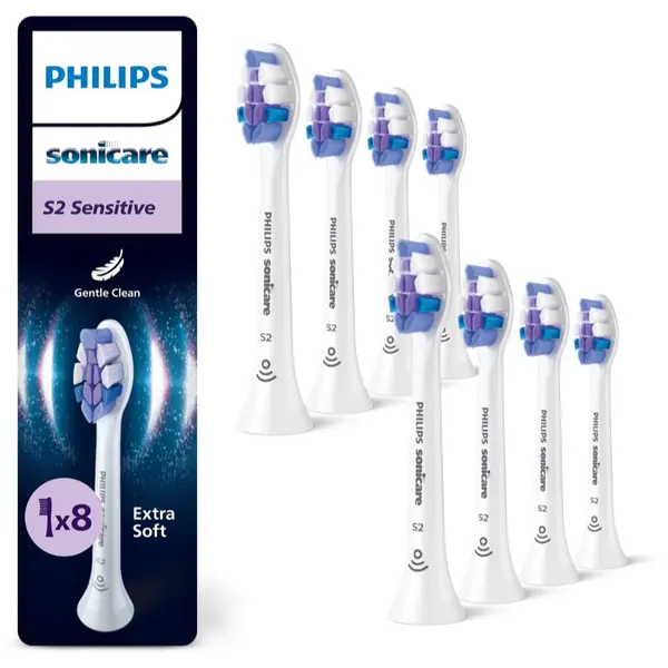Philips Philips Sonicare Sensitive HX6058/87 резервни глави за четка за зъби 8 бр.