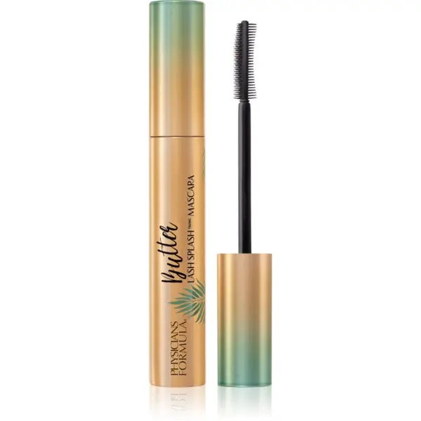 Physicians Formula Physicians Formula Butter Lash Splash™ водоустойчива спирала за удължаване, извиване на миглите и придаване на обем Blackest Black 10 мл.