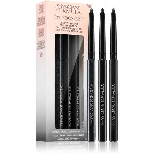 Physicians Formula Physicians Formula Eye Booster™ Gel Eyeliner Trio комплект декоративна козметика за очи цвят Black