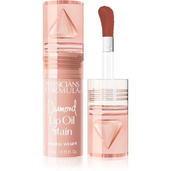 Physicians Formula Physicians Formula Mineral Wear® Diamond Lip Oil Stain тониращо олио за устни цвят Natural Nude 4.6 мл.