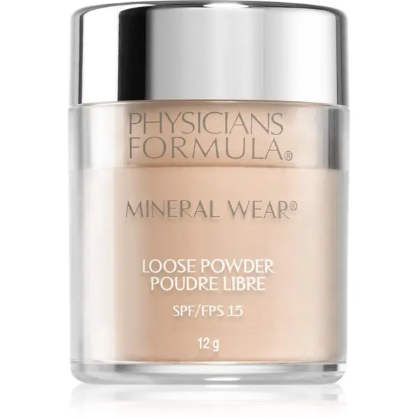Physicians Formula Physicians Formula Mineral Wear® Diamond Loose Powder насипен минерален пудров фон дьо тен цвят Translucent Light 12 гр.