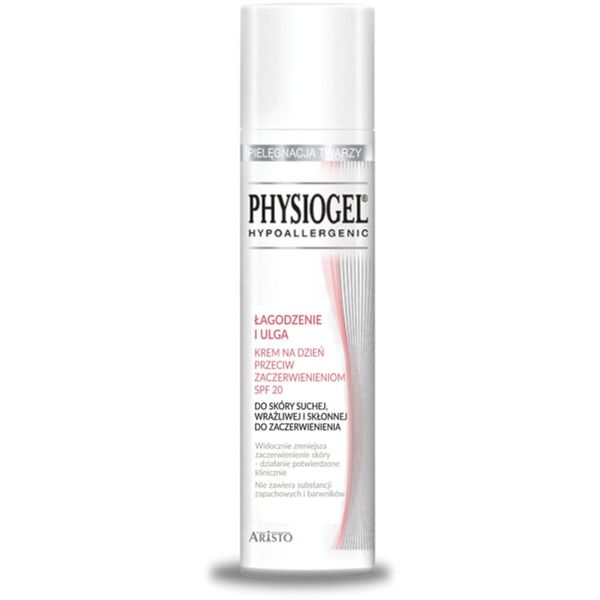 Physiogel Physiogel Hypoallergenic крем против зачервяване и разширени капиляри за суха до чувствителна кожа 40 мл.