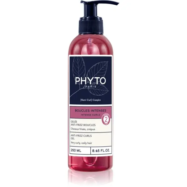Phyto Phyto Intense Curls Anti-Frizz Curls Gel фиксиращ гел за чуплива и къдрава коса 250 мл.