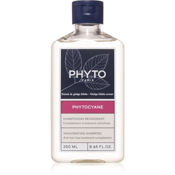 Phyto Phyto Phytocyane Invigorating Shampoo активиращ шампоан против косопад 250 мл.